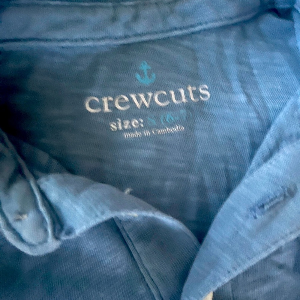 Four J Crew Crew Cuts Kids Tee Shirts (one polo)